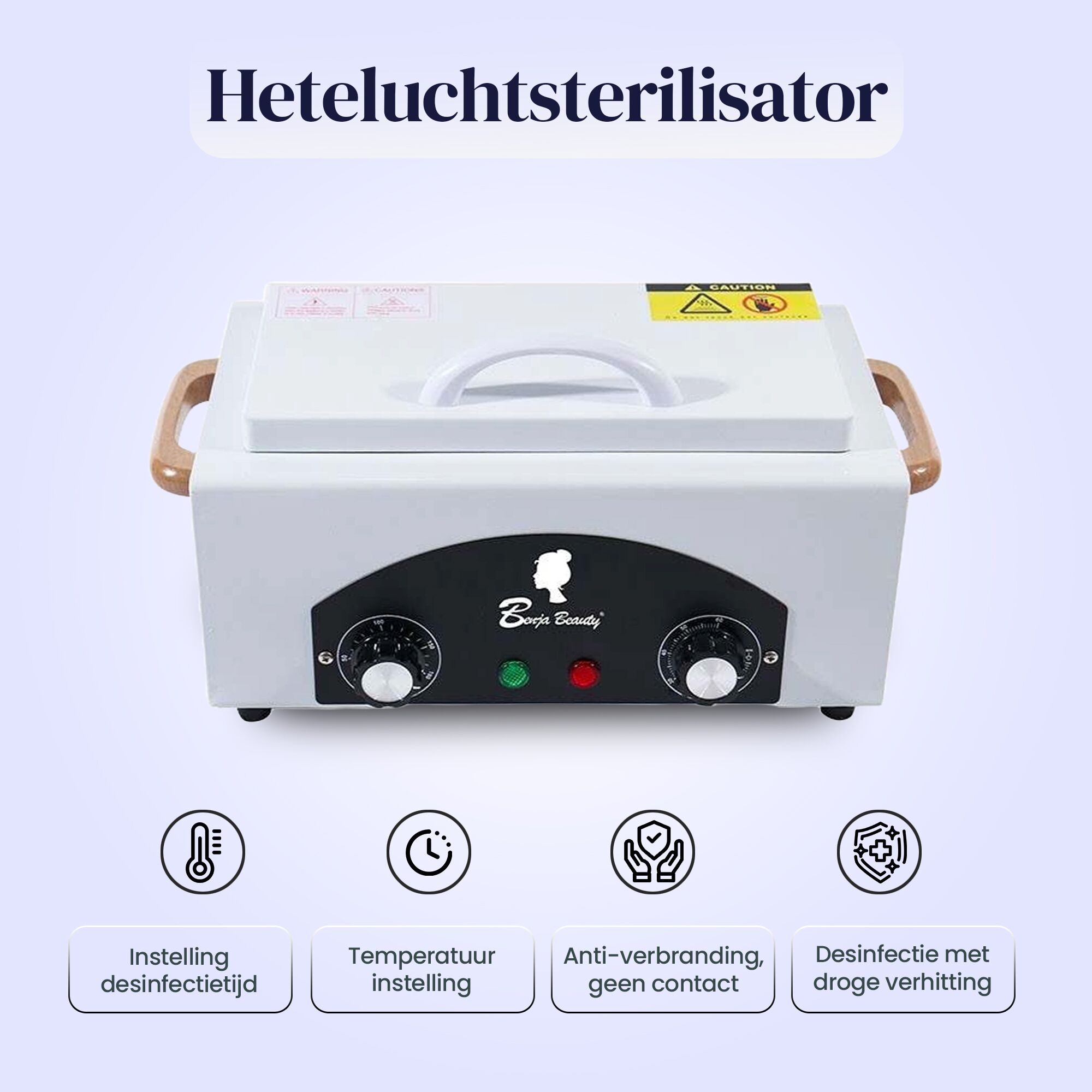 01 (2) sterilisator voor het steriliseren van RVS gereedschap
