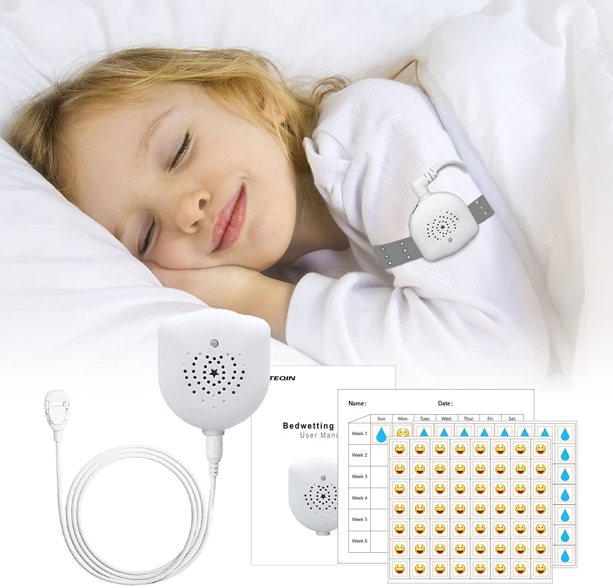 1 BenjaGoods Zindelijkheidstraining kind - alarm - Baby - peuter - Ouderen - Dieren