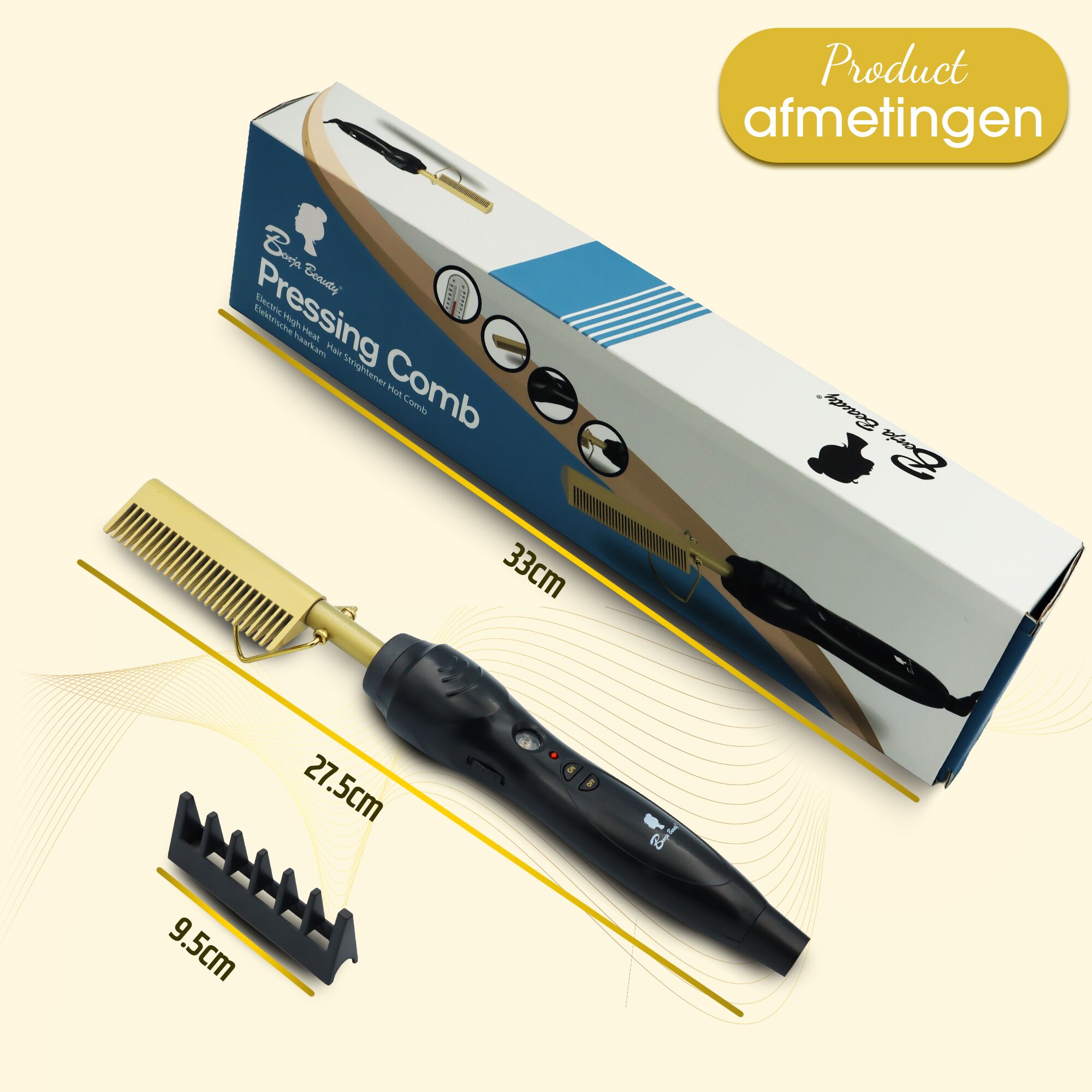 2 dutch Hot comb